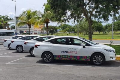 Private Shuttle from Inside Cozumel Airport to hotels in Cozumel