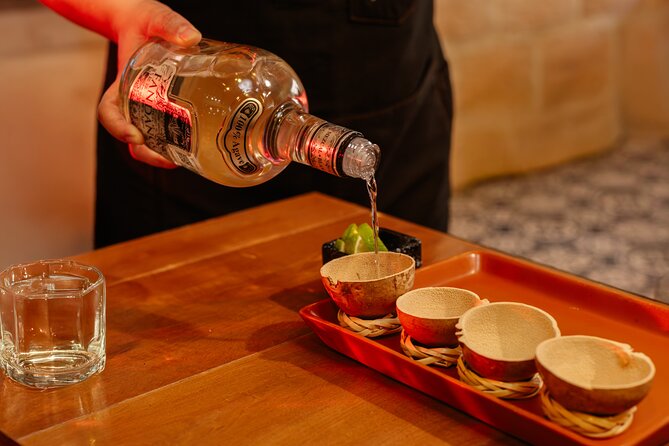 Tequila and Craft Mezcal Tasting in Cozumel - Food bites and pairings: the flavor translator