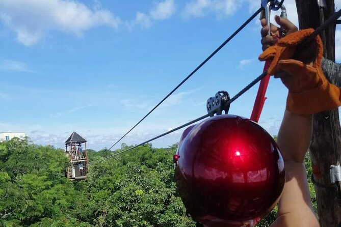 The Original Cozumel Zipline Adventure - Views and photos: plan for the camera moment