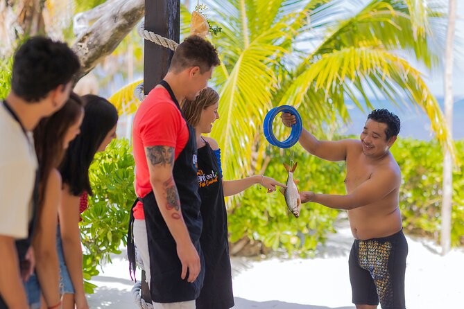 Tikinxic Barefoot Fish Guided Cookout Experience in Cozumel - Open Bar at the Beach Club: Margaritas, Water, and Downtime