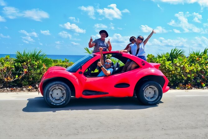 Tour around the island of Cozumel in fun buggies - Key highlights at a glance