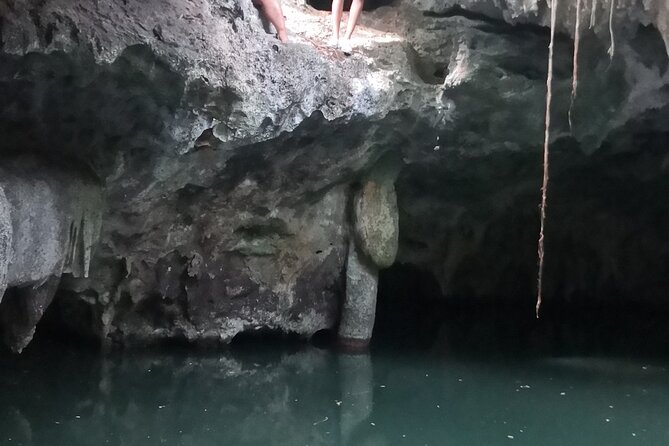 Tours On The Island Cozumel - Stop 1: Jade Cenote in Cedral, With a 3-Meter Jump Option