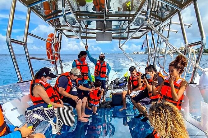 Transparent Boating and Snorkeling Tour in Cozumel All Inclusive - Parque Nacional Arrecifes de Cozumel snorkel, in just 30 minutes