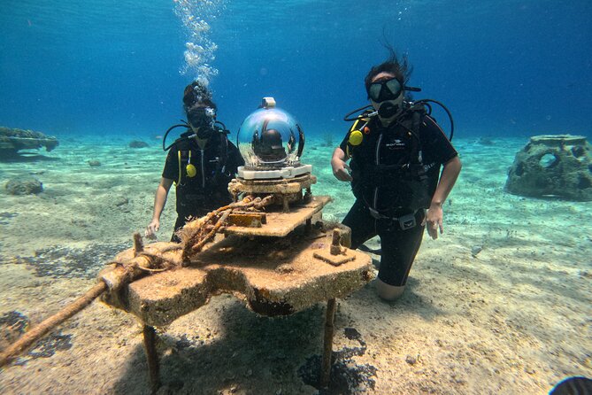 Try diving without previous experience from shore - Depth Limit: Up to 12 Meters Means Comfort and Control